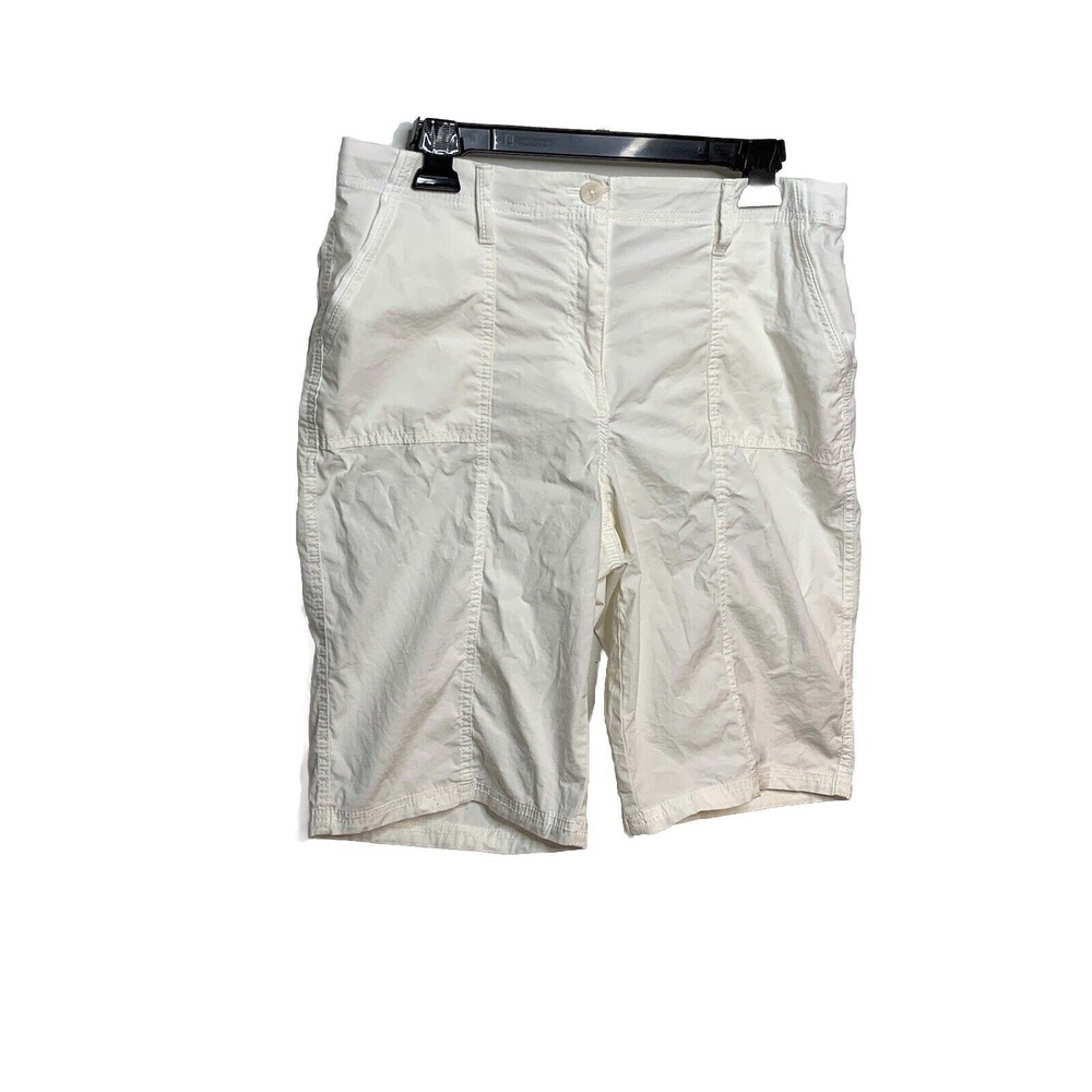 Chico's White Shorts Womens 1 (USA 8) (12)